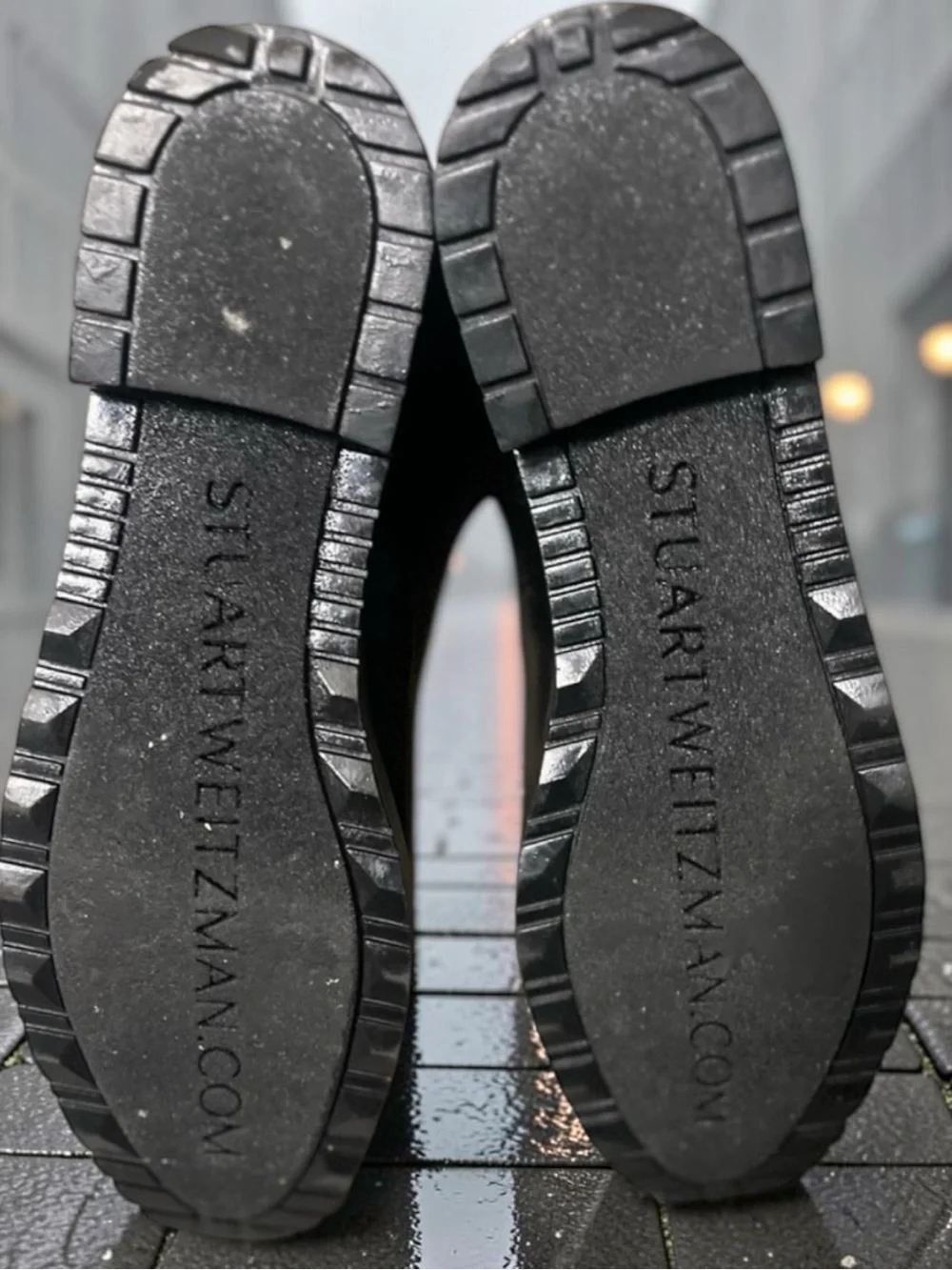 Stuart Weitzman only wore